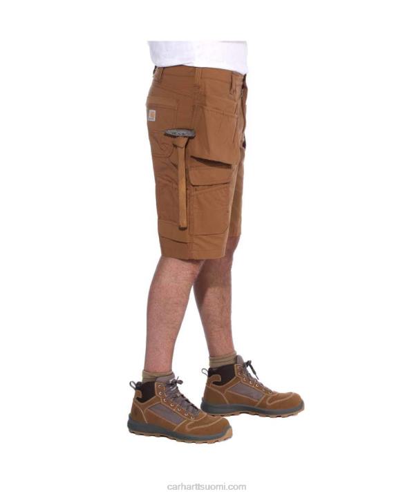 musta miehet Carhartt rugged flex relaxed fit ripstop cargo multi pkt work short 4NNJ151