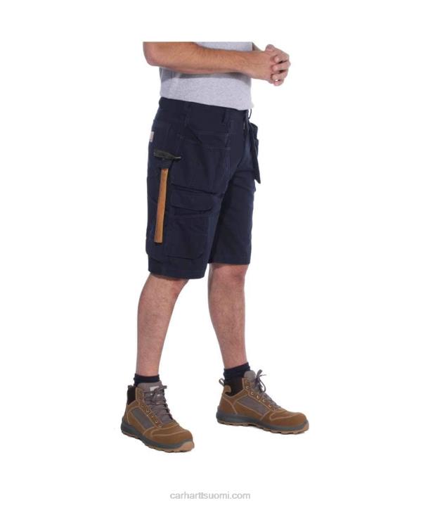 musta miehet Carhartt rugged flex relaxed fit ripstop cargo multi pkt work short 4NNJ151