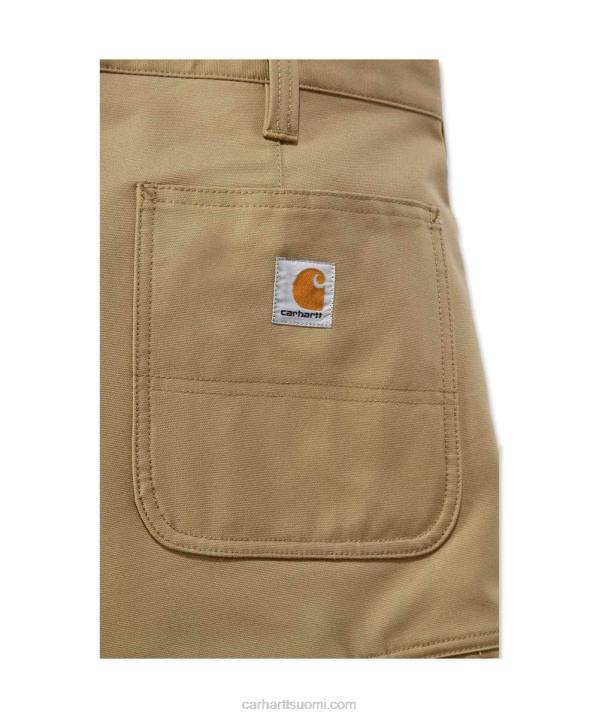musta miehet Carhartt rugged professional sarja rugged flex rento fit canvas work short 4NNJ147