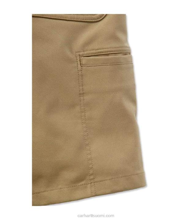 musta miehet Carhartt rugged professional sarja rugged flex rento fit canvas work short 4NNJ147