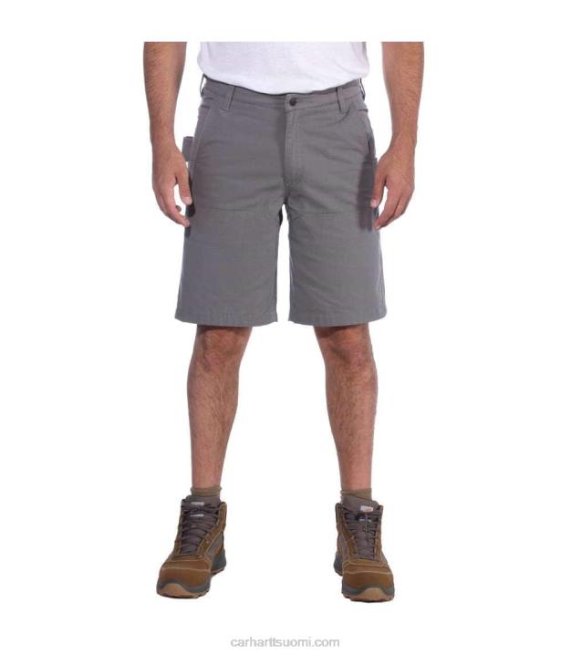 musta miehet Carhartt teräs rugged flex relaxed fit hyödyllisyystyö lyhyt 4NNJ148