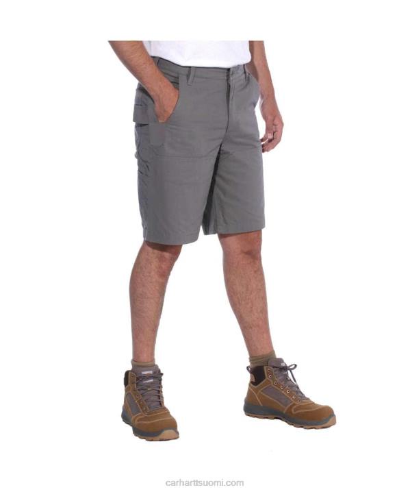 musta miehet Carhartt teräs rugged flex relaxed fit hyödyllisyystyö lyhyt 4NNJ148