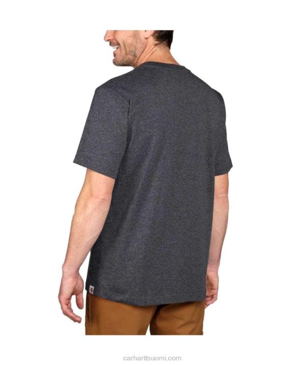 hiilikanerva miehet Carhartt rennon mallin raskas lyhythihainen logograafinen t-paita 4NNJ122