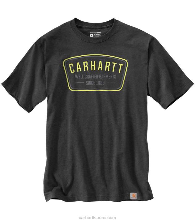 hiilikanerva miehet Carhartt rennon mallin raskas lyhythihainen taskumuotoiltu graafinen t-paita 4NNJ139