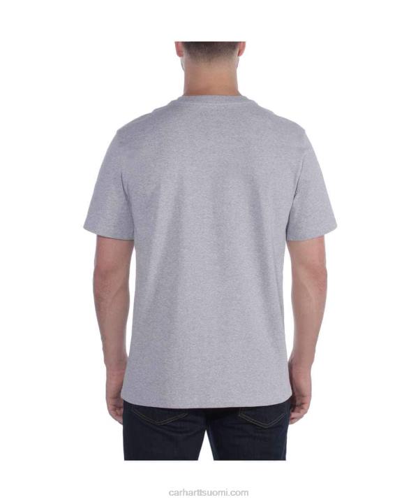 musta miehet Carhartt rennon mallin raskas lyhythihainen t-paita 4NNJ124