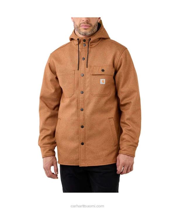 musta kanerva miehet Carhartt sateen puolustaja rento istuvuus raskaan sarjan hupullinen paita jac 4NNJ25
