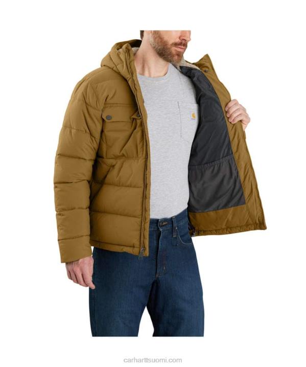 musta miehet Carhartt carhartt montana löysästi istuva eristetty takki 4NNJ16