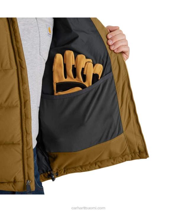 musta miehet Carhartt carhartt montana löysästi istuva eristetty takki 4NNJ16