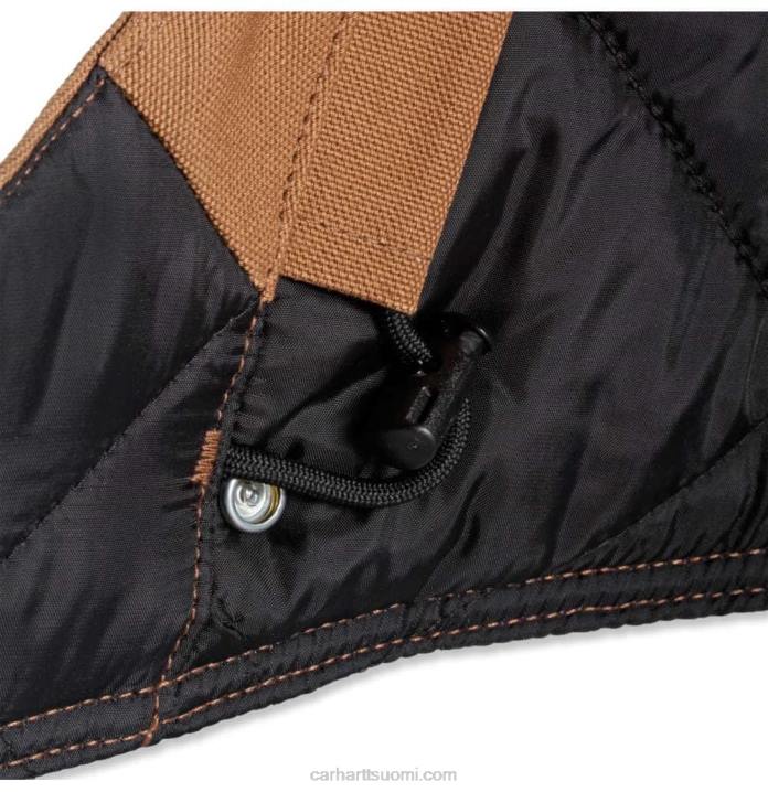 musta miehet Carhartt kiinteä ankka eristetty huppu 4NNJ32