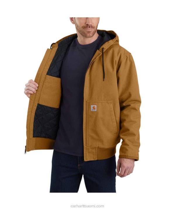 musta miehet Carhartt löysä istuvuus pesty ankka eristetty aktiivinen jac 4NNJ13