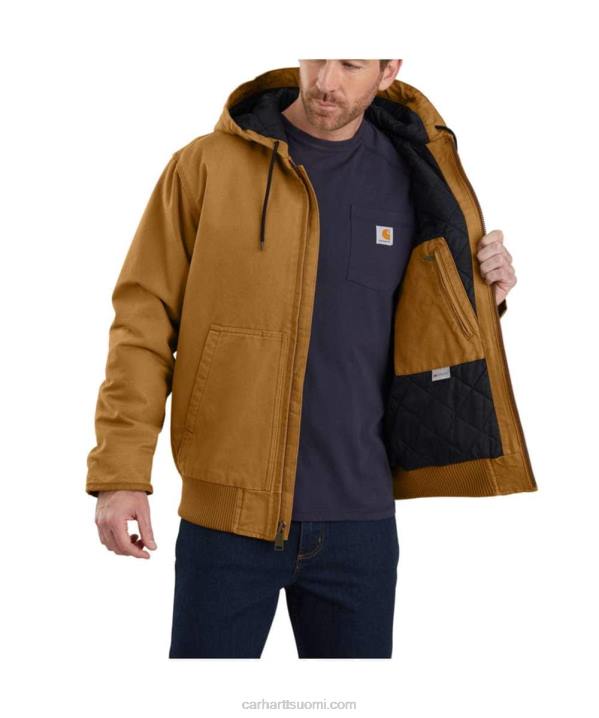 musta miehet Carhartt löysä istuvuus pesty ankka eristetty aktiivinen jac 4NNJ13