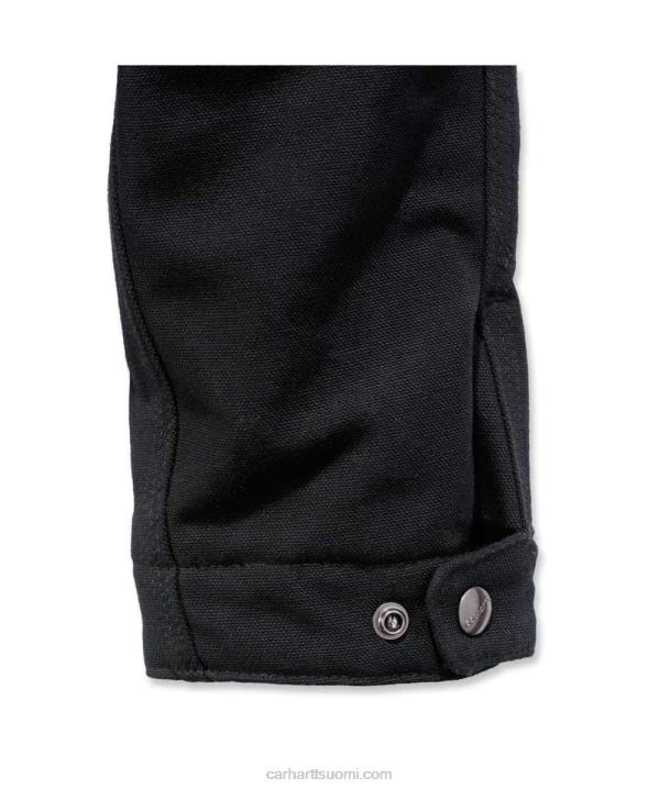 musta miehet Carhartt rennon istuvuuden ankkahuopa vuorattu detroit-takki 4NNJ17