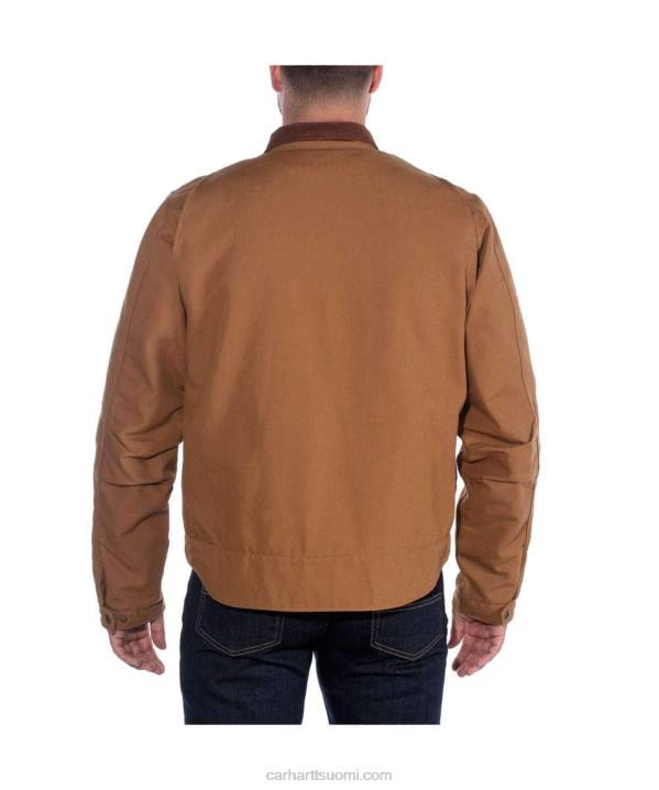 musta miehet Carhartt rennon istuvuuden ankkahuopa vuorattu detroit-takki 4NNJ17