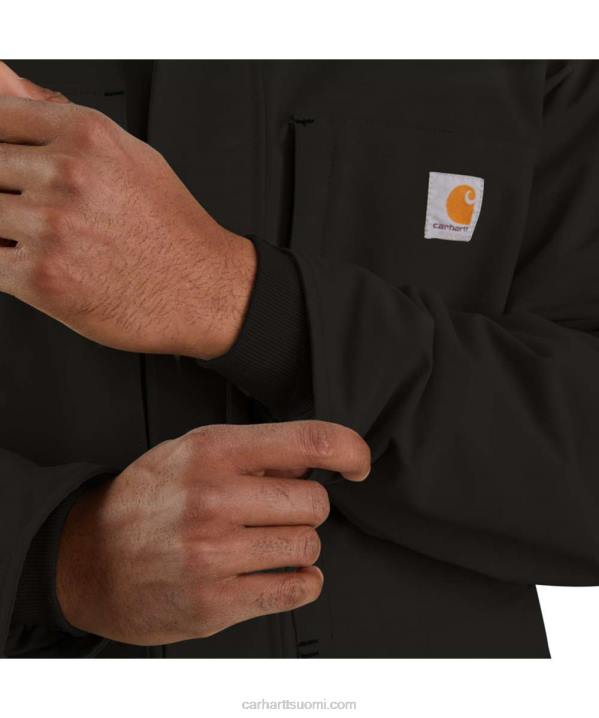 musta miehet Carhartt super dux rento istuvuus eristetty perinteinen takki 4NNJ15