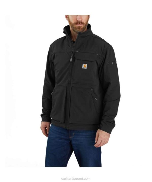 musta miehet Carhartt super dux rento malli kevyt kaula-altaan takki 4NNJ23
