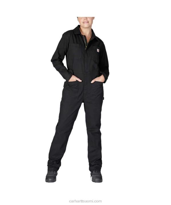 musta naiset Carhartt jykevä joustava, rento kangashaalari 4NNJ216
