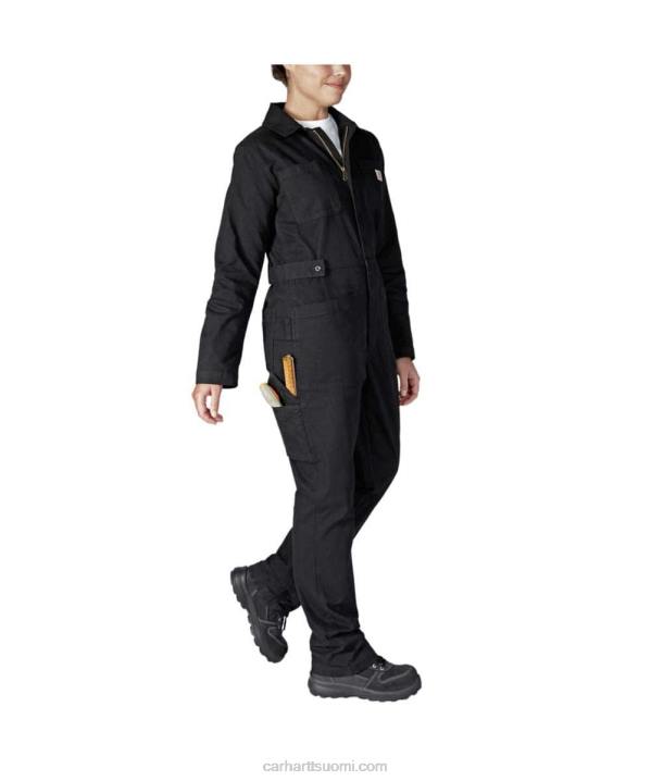 musta naiset Carhartt jykevä joustava, rento kangashaalari 4NNJ216
