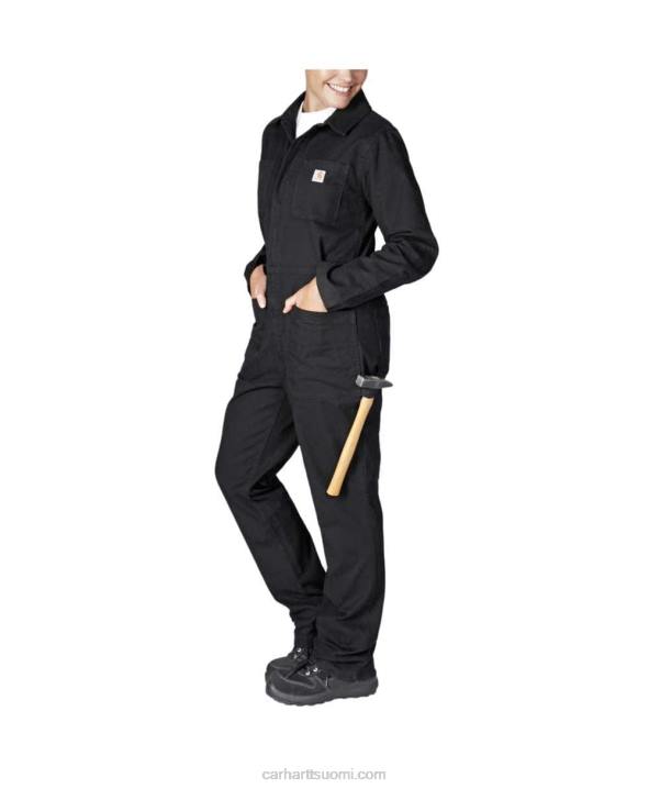 musta naiset Carhartt jykevä joustava, rento kangashaalari 4NNJ216