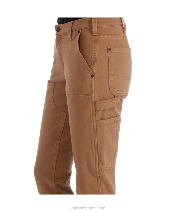 musta naiset Carhartt jäykkä, joustava, rento istuvuus twill-työhousut 4NNJ202