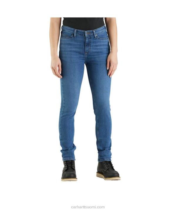 pähkinänruskea naiset Carhartt karu flex slim fit kapeneva farkku 4NNJ199