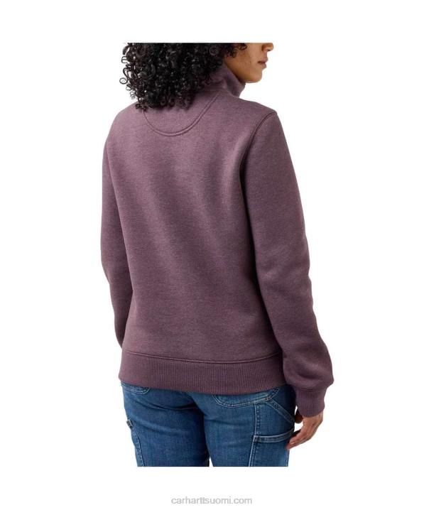 karhunvatukka kanerva naiset Carhartt rennon istuvuuden keskipainoinen puolivetoketjullinen pusero 4NNJ204