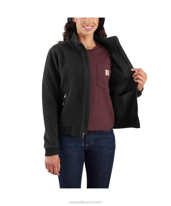 musta naiset Carhartt fleecetakki 4NNJ207