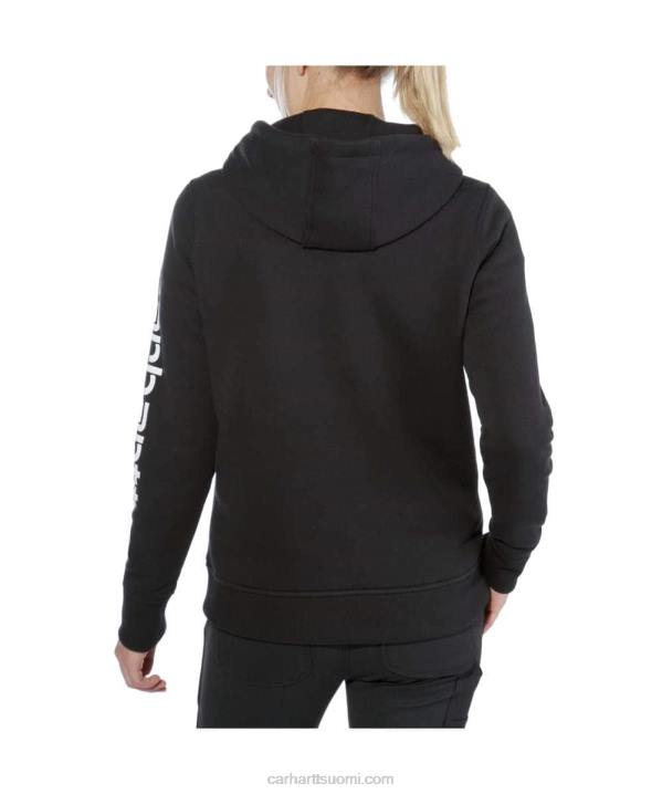 tuhka ruusu naiset Carhartt rennon mallin keskipainoinen logohihainen graafinen collegepaita 4NNJ211
