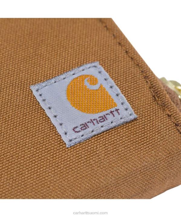 musta naiset Carhartt nylon duck lay-flat clutch lompakko 4NNJ232
