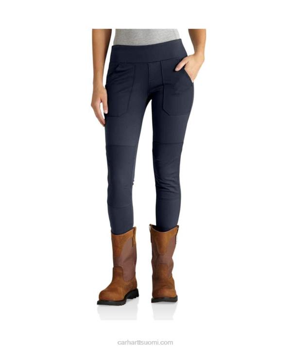 musta naiset Carhartt Voimalla istuvat keskipainoiset hyötyleggingsit 4NNJ182