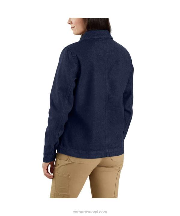 altaan naiset Carhartt jyrkkä flex rennon istuva farkkutakki 4NNJ192