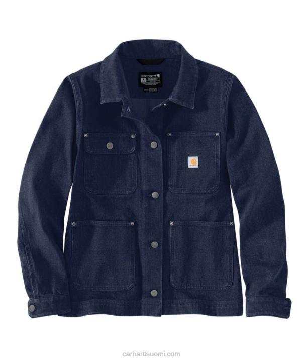 altaan naiset Carhartt jyrkkä flex rennon istuva farkkutakki 4NNJ192