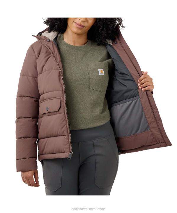 musta naiset Carhartt carhartt montana rento istuvuus eristetty takki 4NNJ189