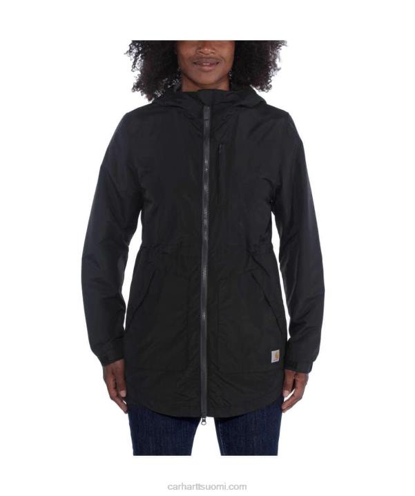 musta naiset Carhartt sadesuoja rento malli kevyt takki 4NNJ195
