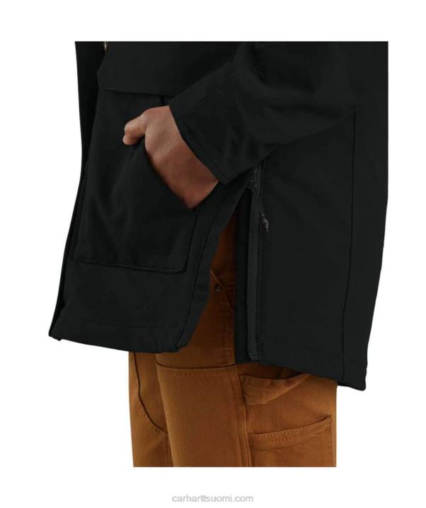 musta naiset Carhartt super dux rento istuvuus eristetty perinteinen takki 4NNJ194